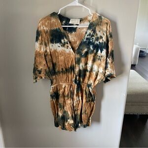 Dress Up Tie Dye Romper
